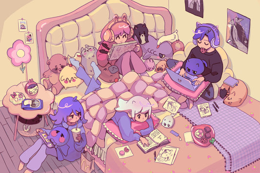 Cute Introverts Postcard
