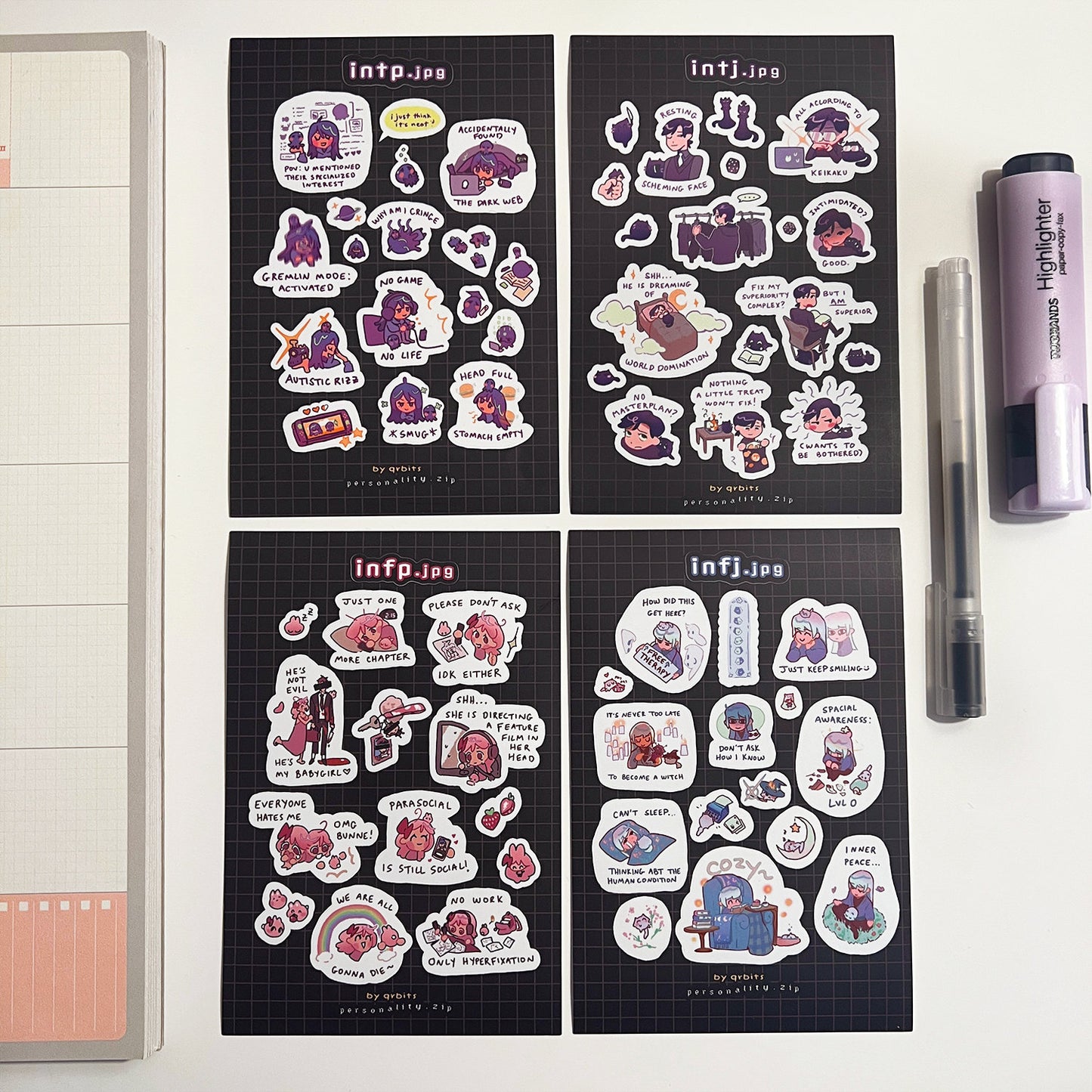 Personality Stickers