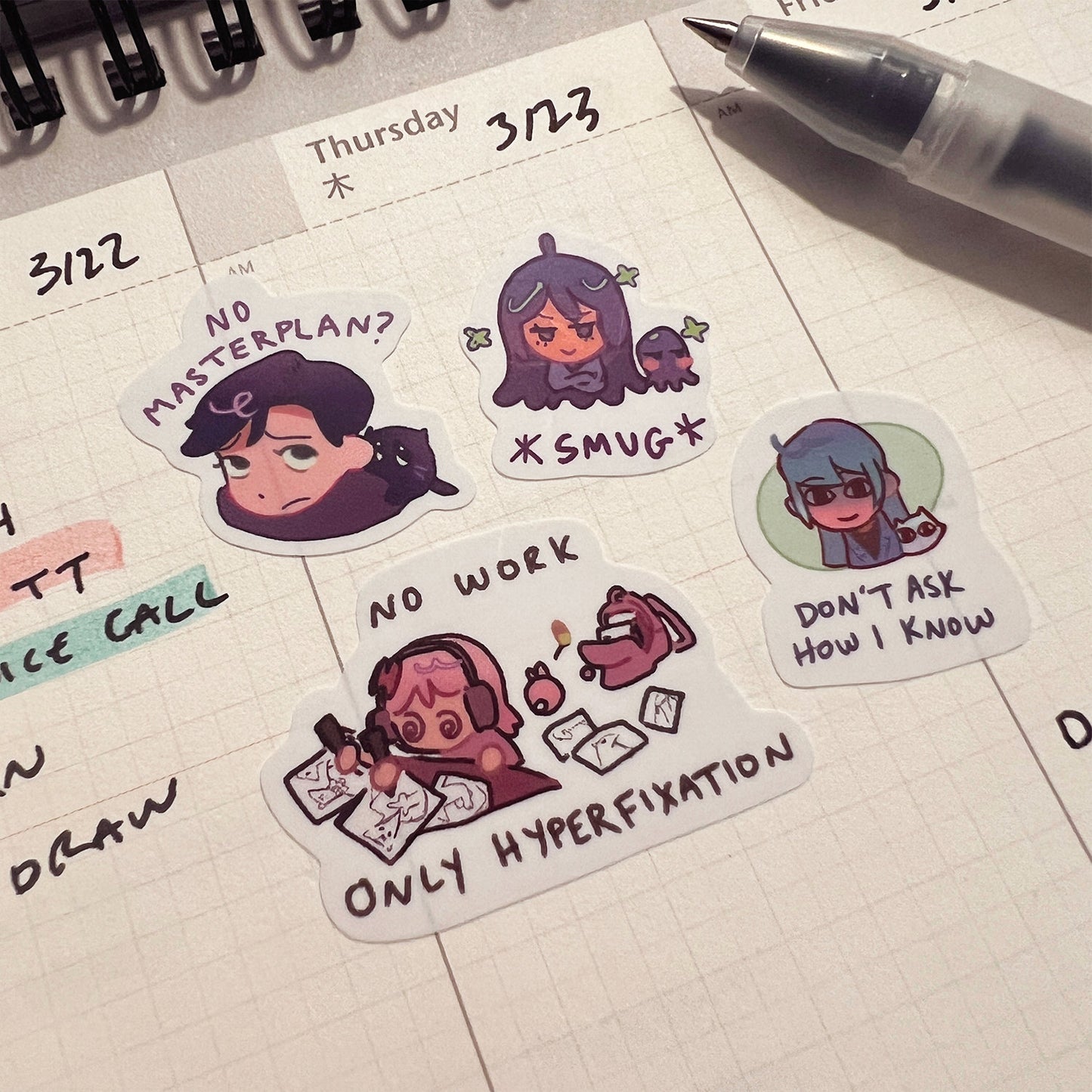 Personality Stickers