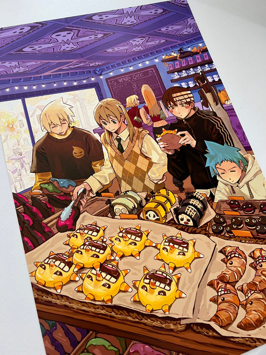Soul Eater Bakery Print