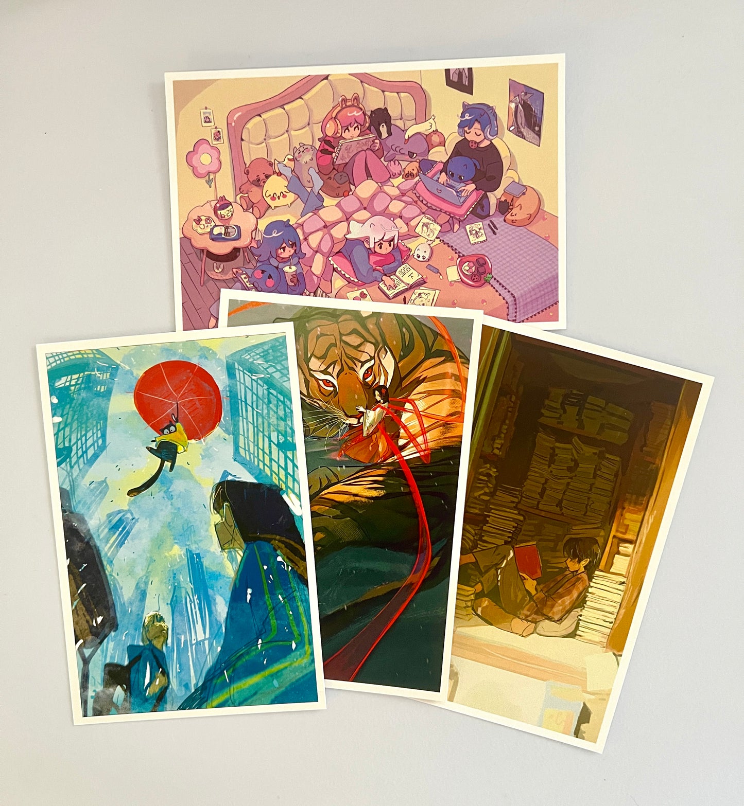 Original postcards set