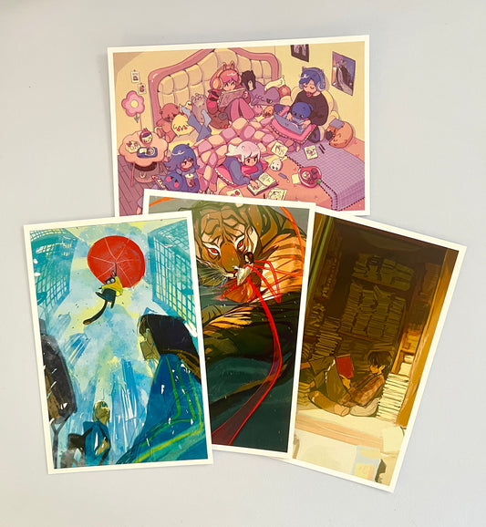 Original postcards set