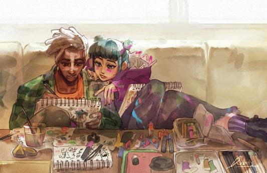 Arcane Ekko/Jinx Print
