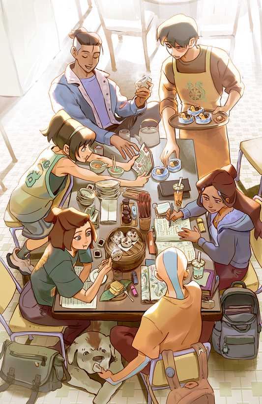 ATLA Jasmine Dragon Print