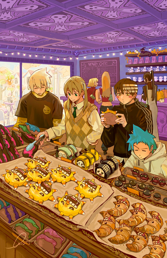Soul Eater Bakery Print