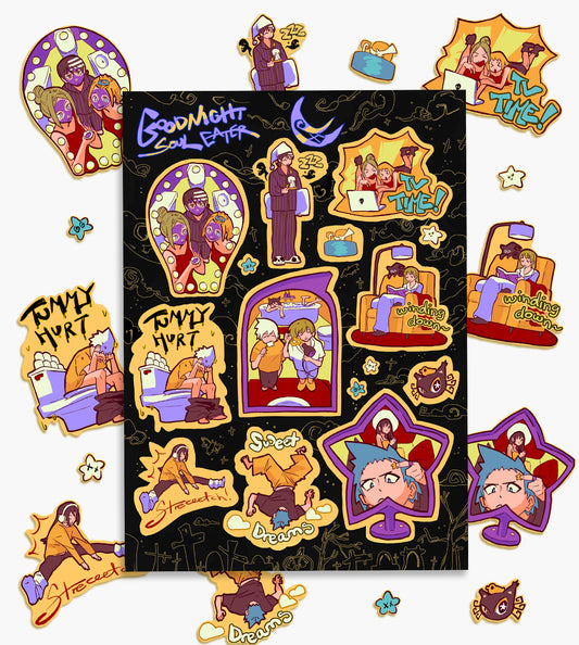Soul Eater Sticker Sheet