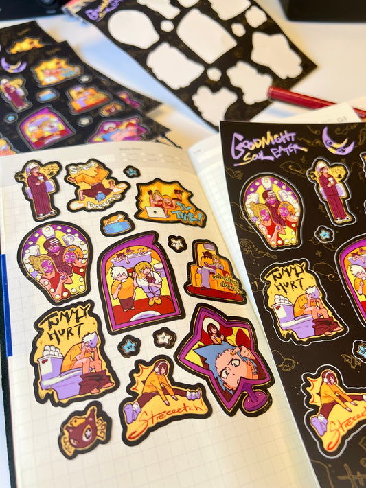 Soul Eater Sticker Sheet